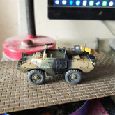 1/72 American XM706E2 Armored Vehicle Painted Finished Model